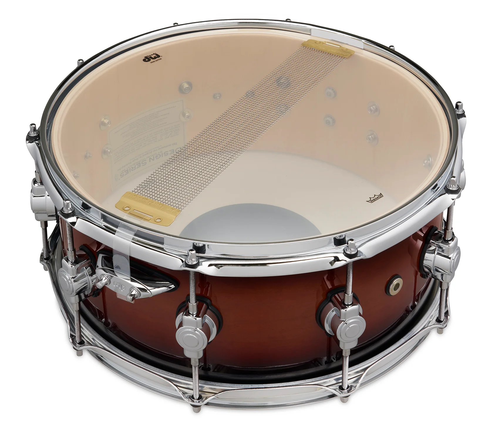 Design 14x6" Maple Snare Drum  Tobacco Burst