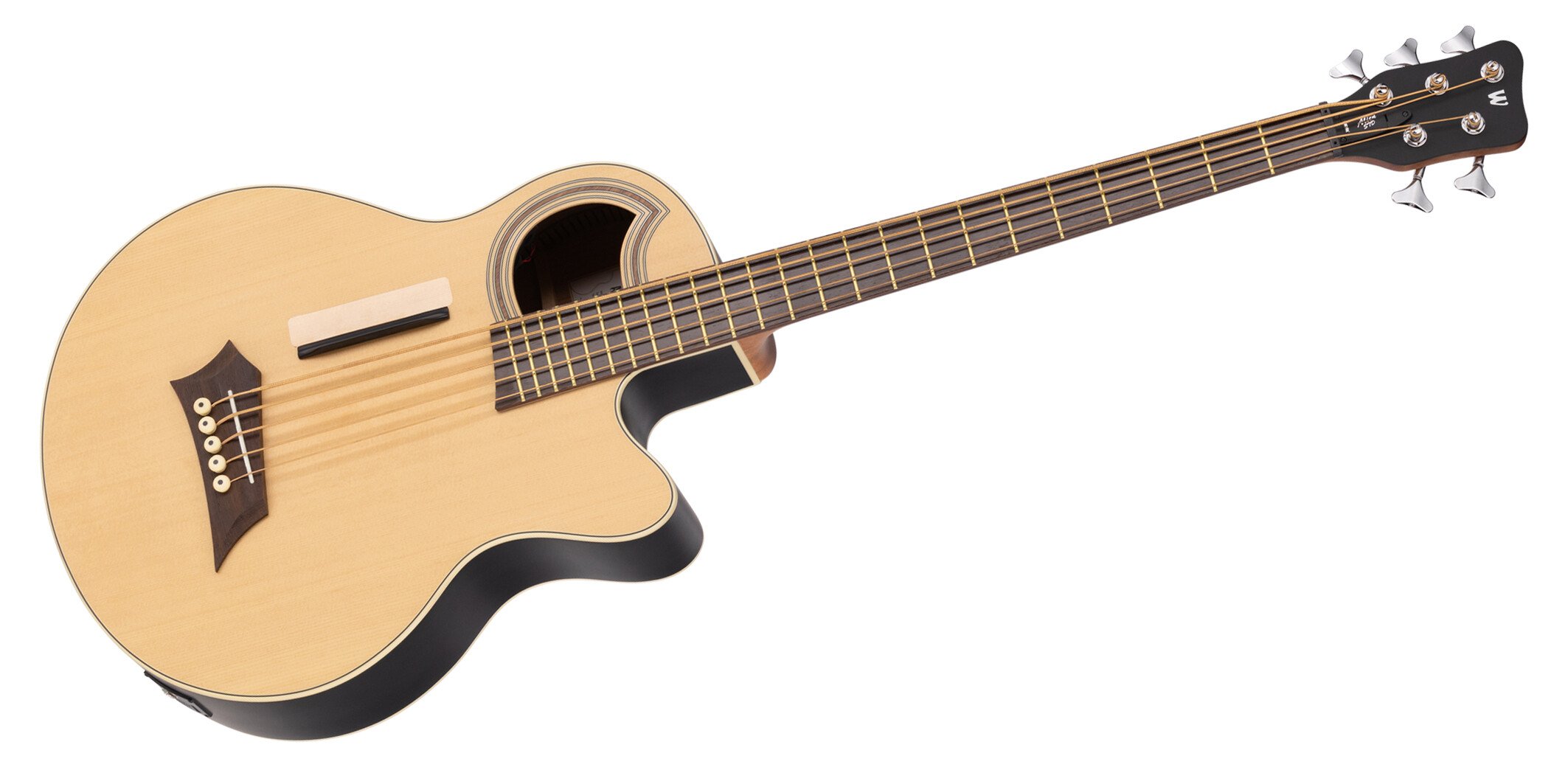 RockBass Alien Standard 5 Natural Transparent Satin (B-Stock)