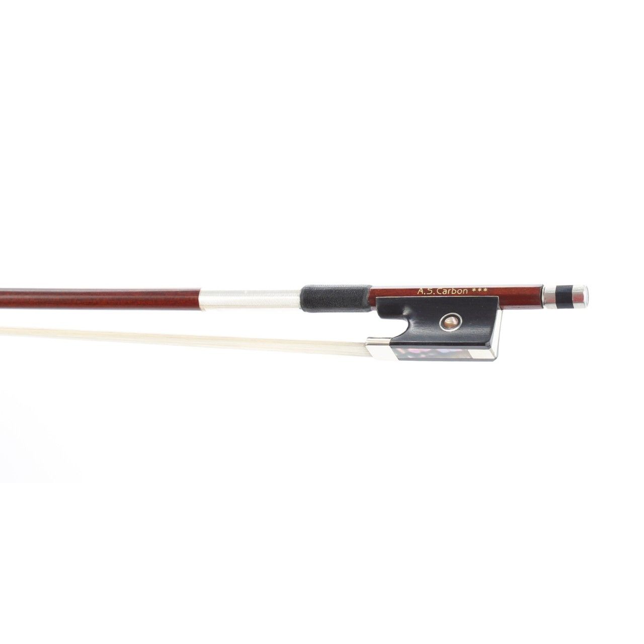 AS-56-V 4/4 Bogen für Violine Carbon mit Fernambukmantel AS-56-V 4/4 Bogen für Violine Carbon mit Fernambukmantel
