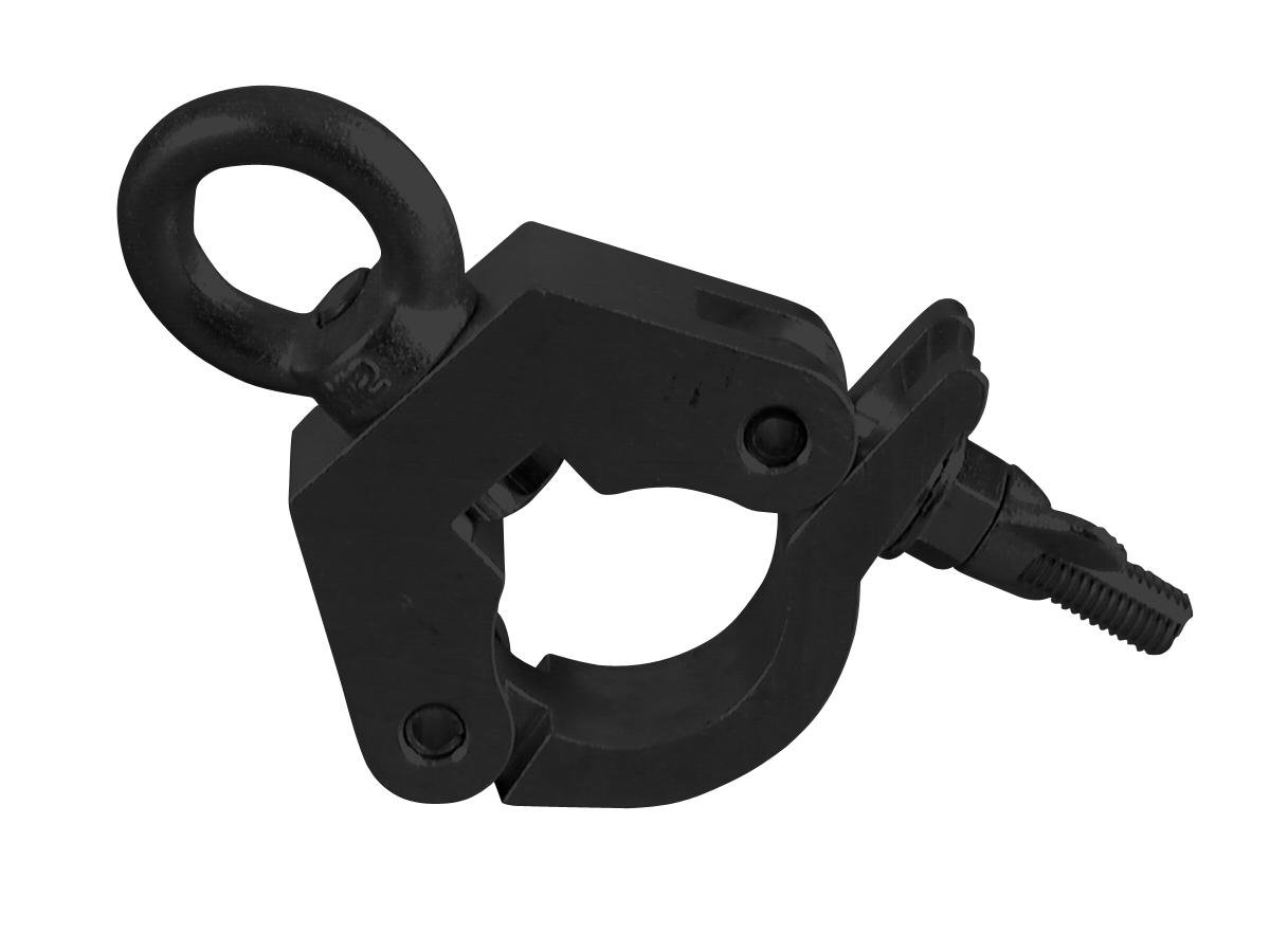 TPC-31S Klammer mit Öse, schwarz