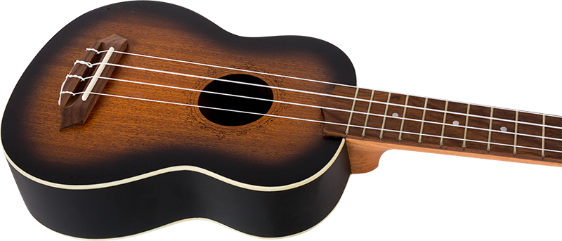 NUS380 Amber Soprano Ukulele