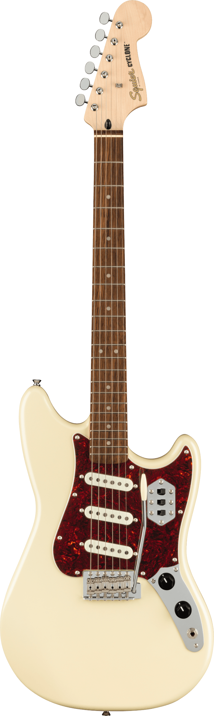 Paranormal Cyclone®, Laurel Fingerboard, Tortoiseshell Pickguard, Pearl White