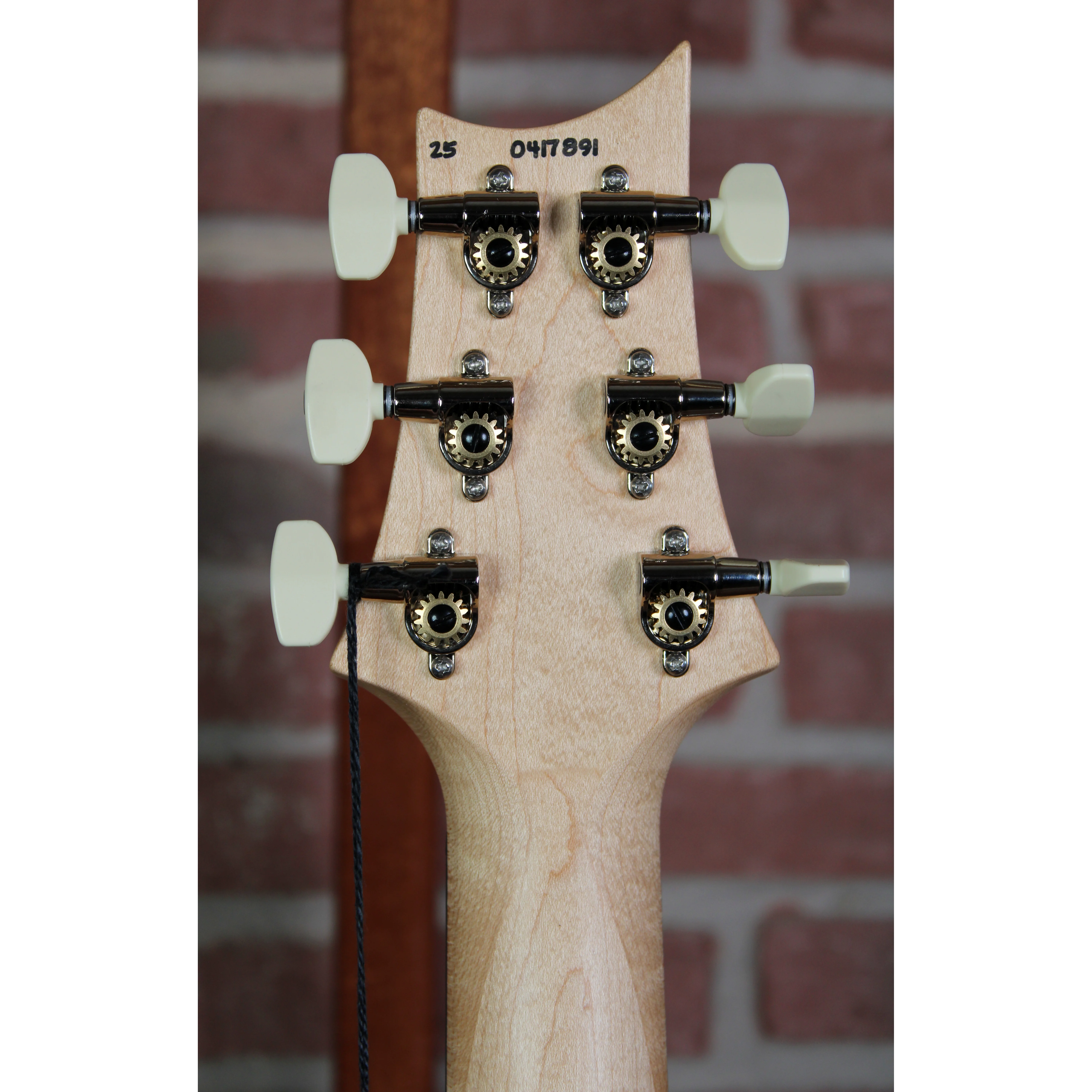 PRS CE 24 LTD McCarty Sunburst Seriennummer Rückseite