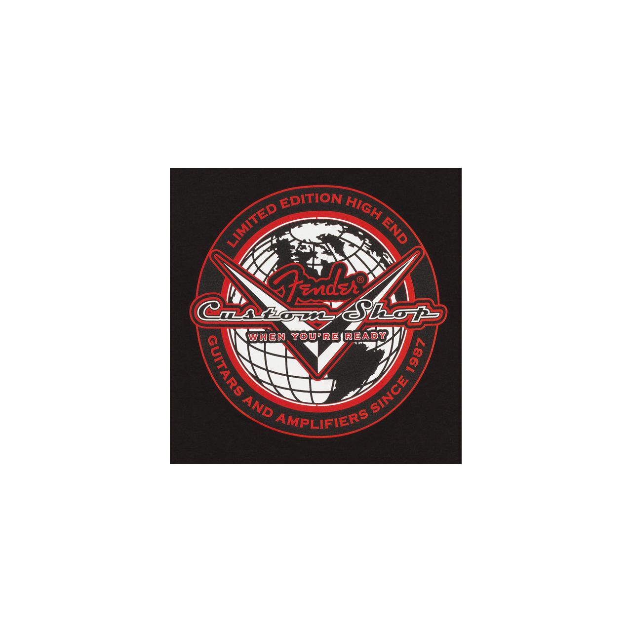 Custom Shop Globe T-Shirt  Black XL