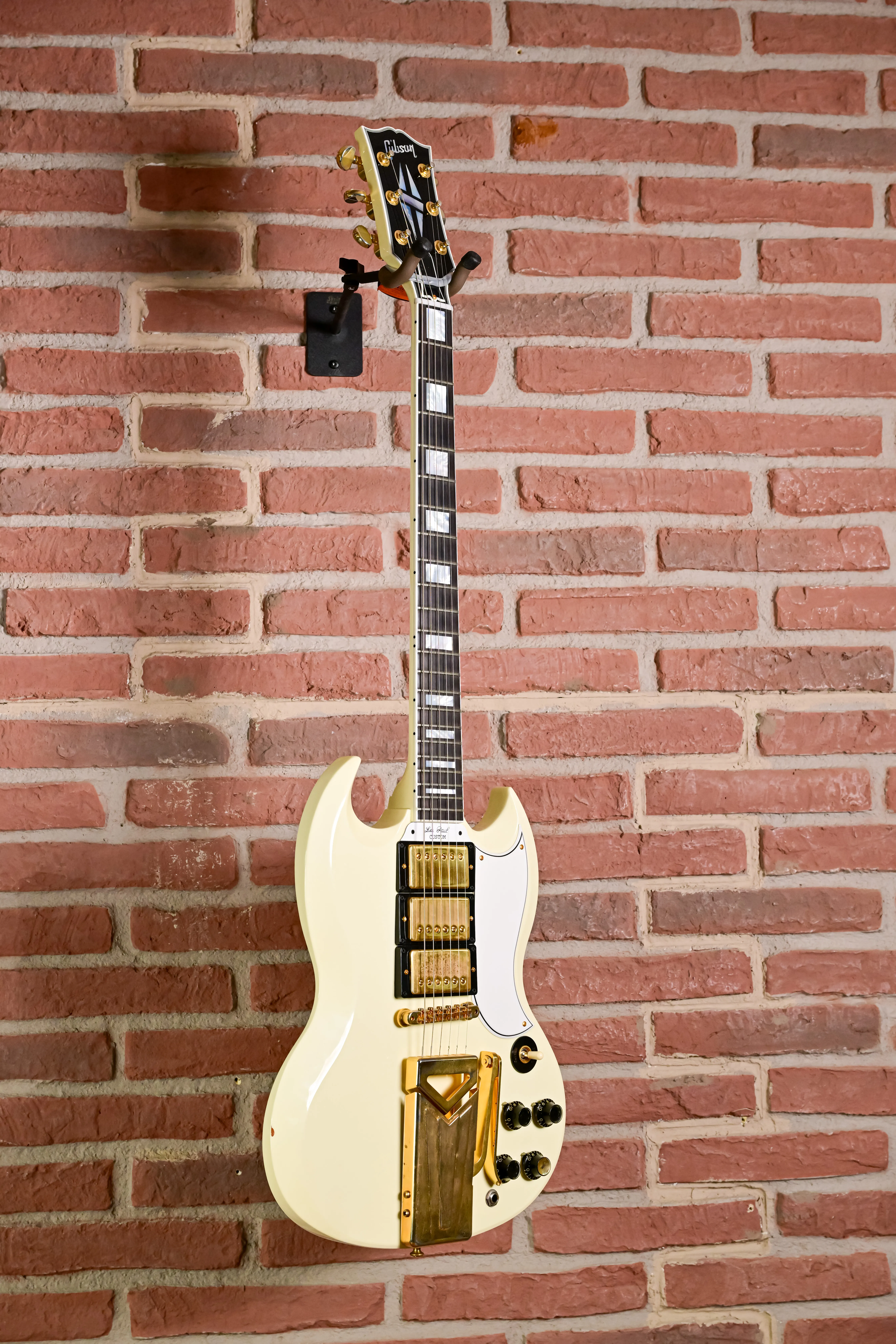 60th Anniversary 1961 SG Les Paul Custom VOS Polaris White (B-Stock)