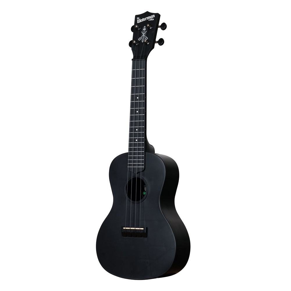 Waterman Recycled Concert Ukulele Black Sand