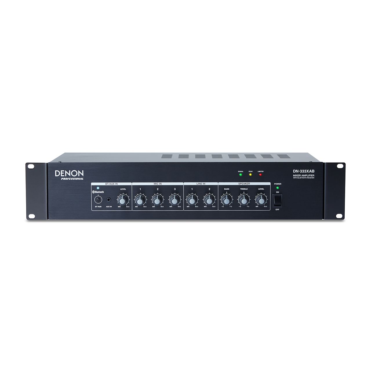 DN-333XAB 6-Channel Line Mixer Amplifier with Bluetooth 