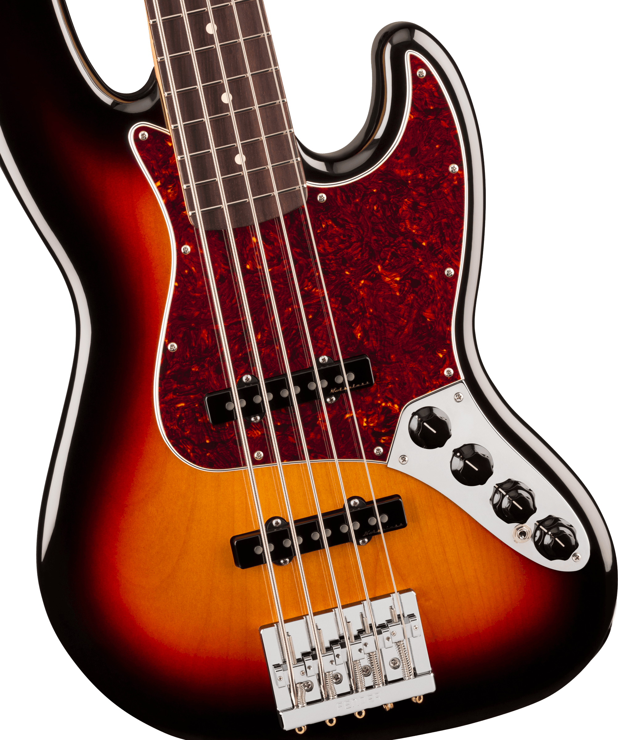 Player II Modified Active Jazz Bass® V 3-Color Sunburst