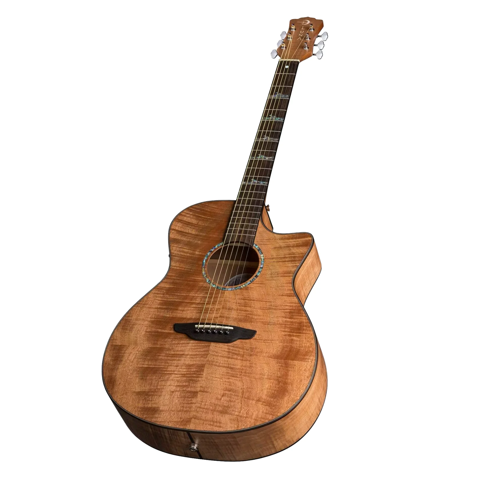 High Tide Exotic Mahogany Grand Concert Cutaway A/E