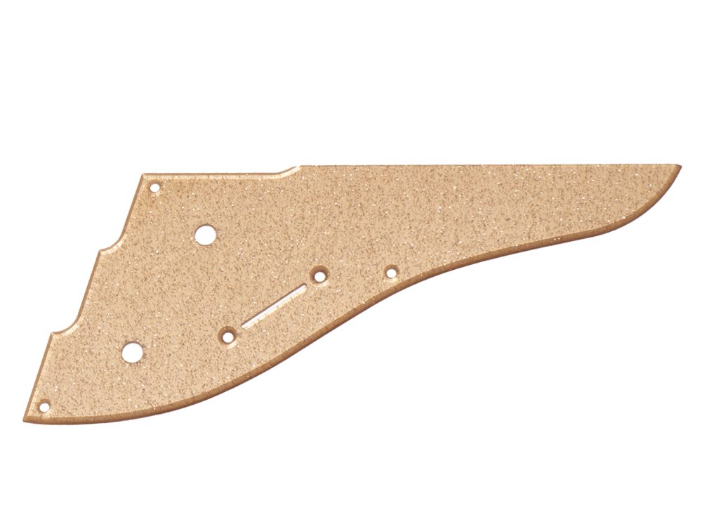 Starplayer TV Pickguard Gold Sparkle