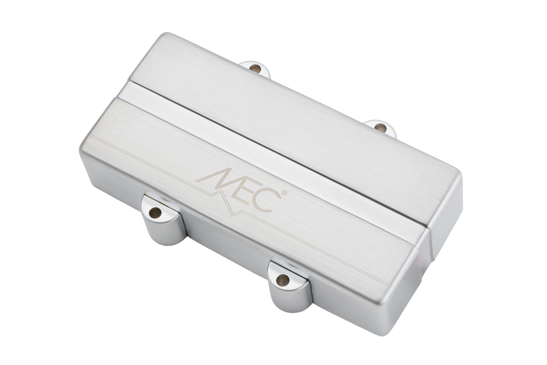 Active Twin J-Style Bass Pickup, 4- & 5-String - Brushed Chrome