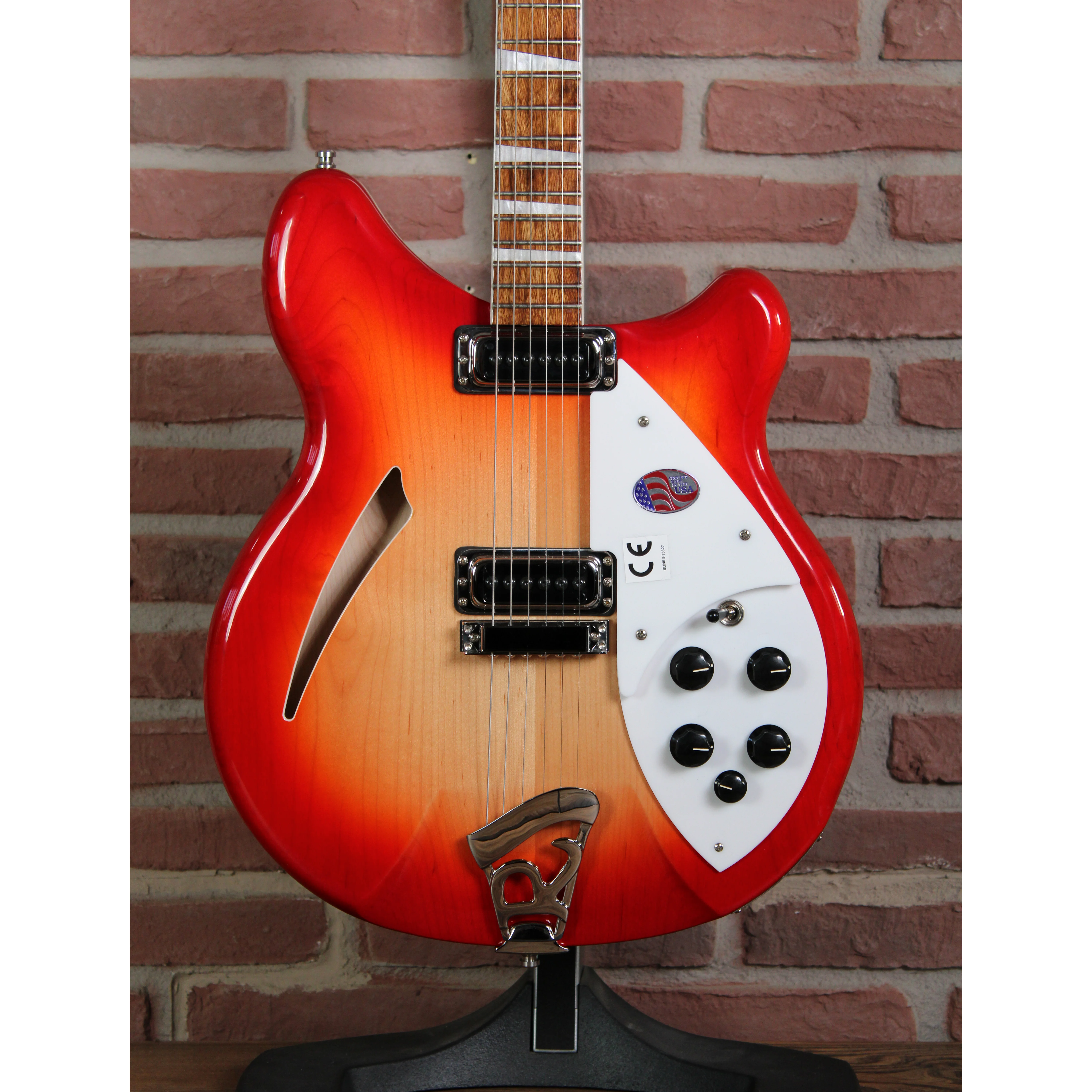 Rickenbacker 360 Fireglo Korpus mit Bridge und Pickups