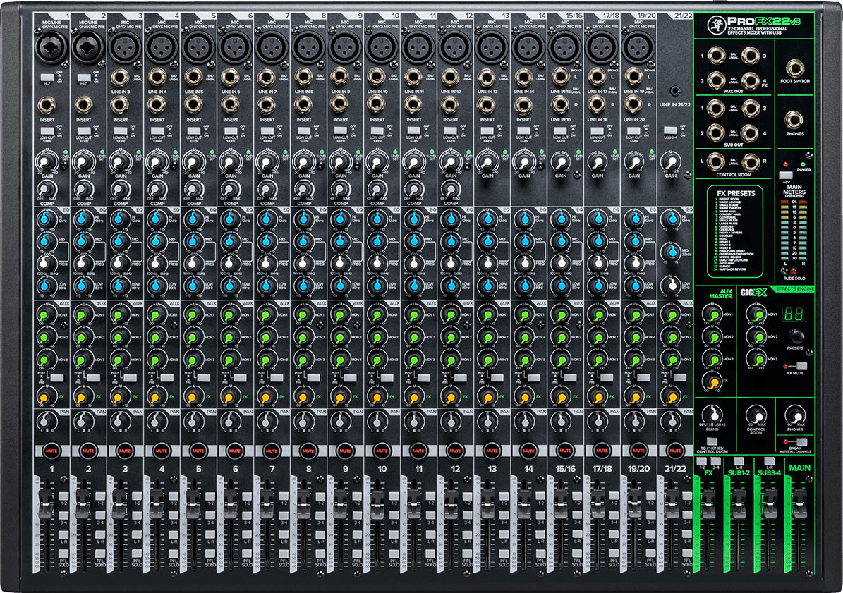 ProFX22v3 Mischpult