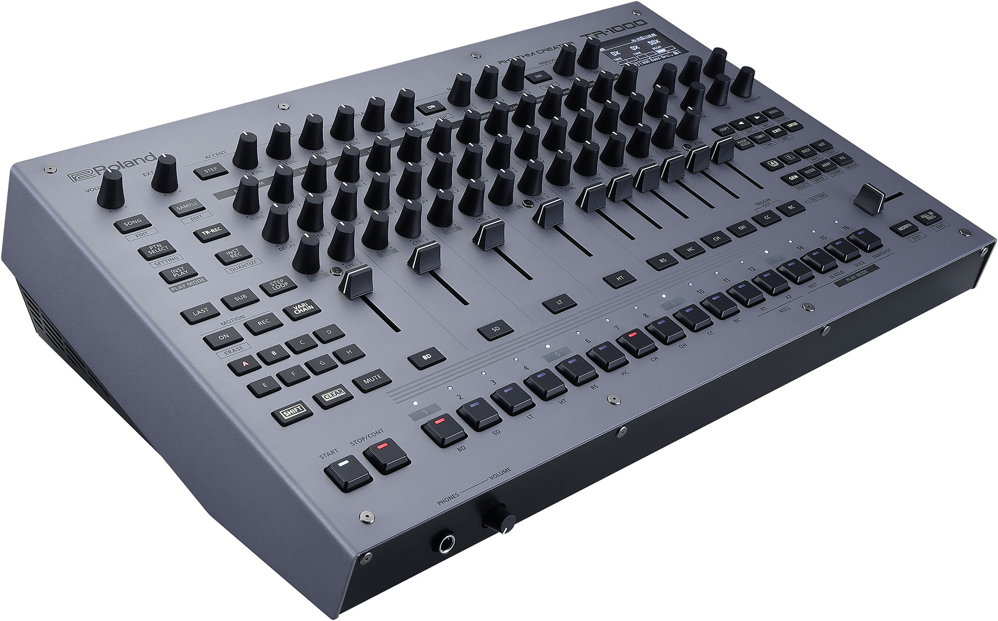 Drum Machine Roland TR-1000 Gesamtansicht