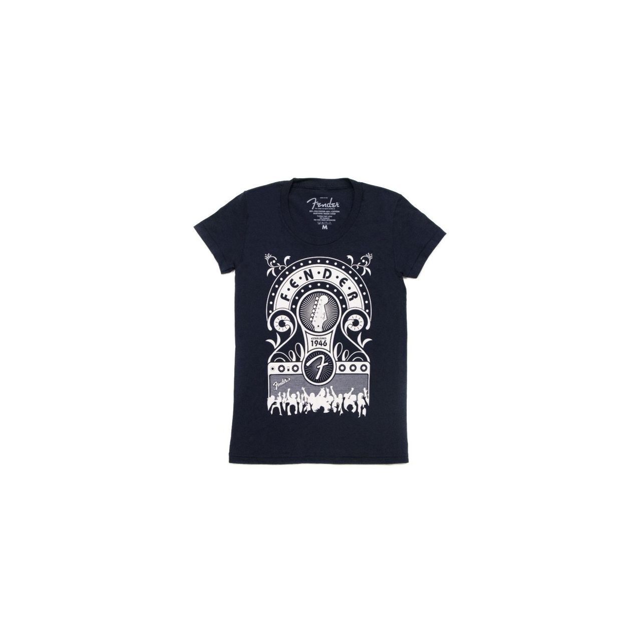 Jukebox Established 1946 Navy Blue, Ladies T-Shirt, XL