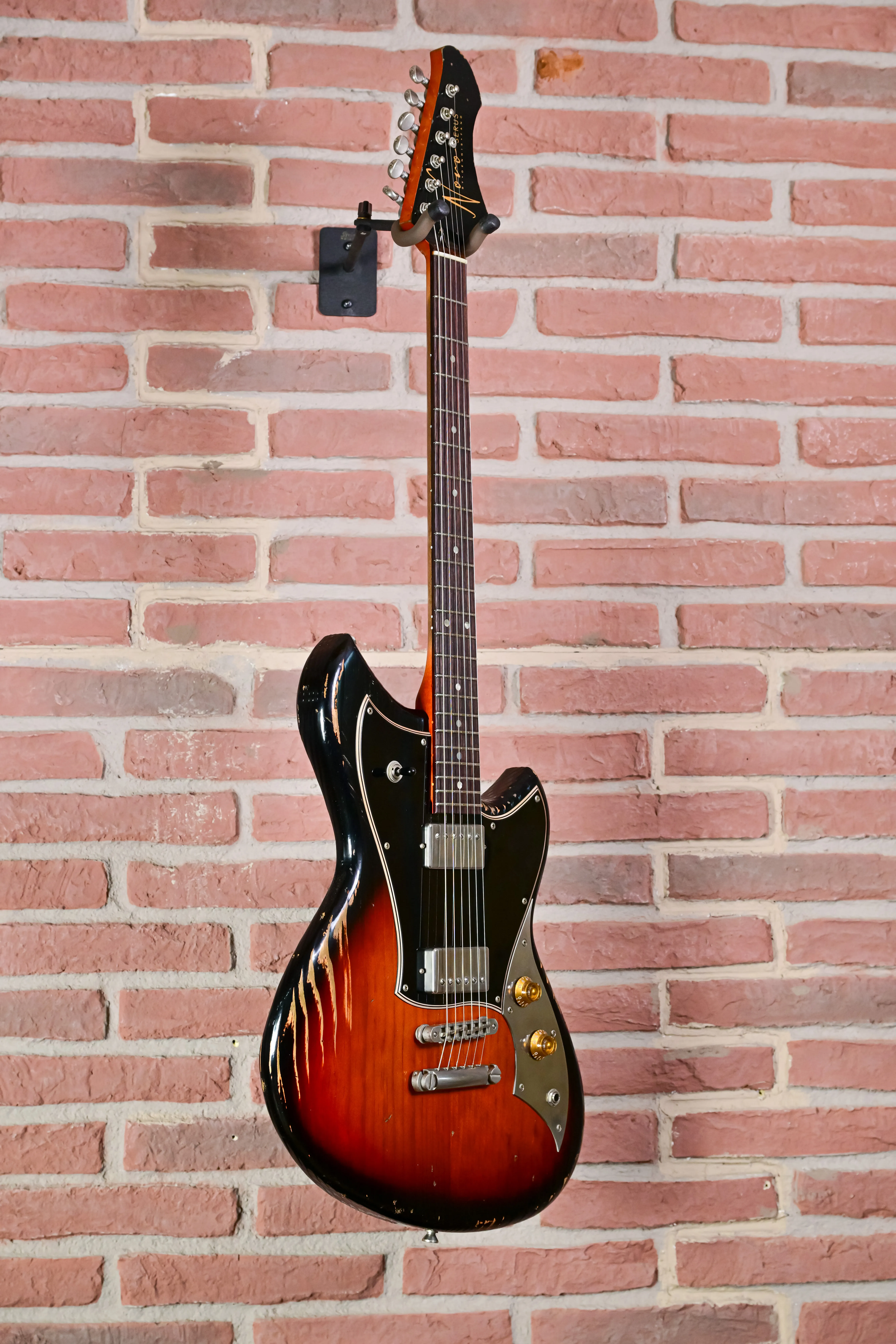 Serus H2 Firebird Burst 5-Ply Black Medium Distress
