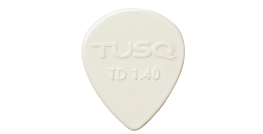 TUSQ - Tear Drop Picks, Refill Pack, 72 pcs., white, 1.40 mm