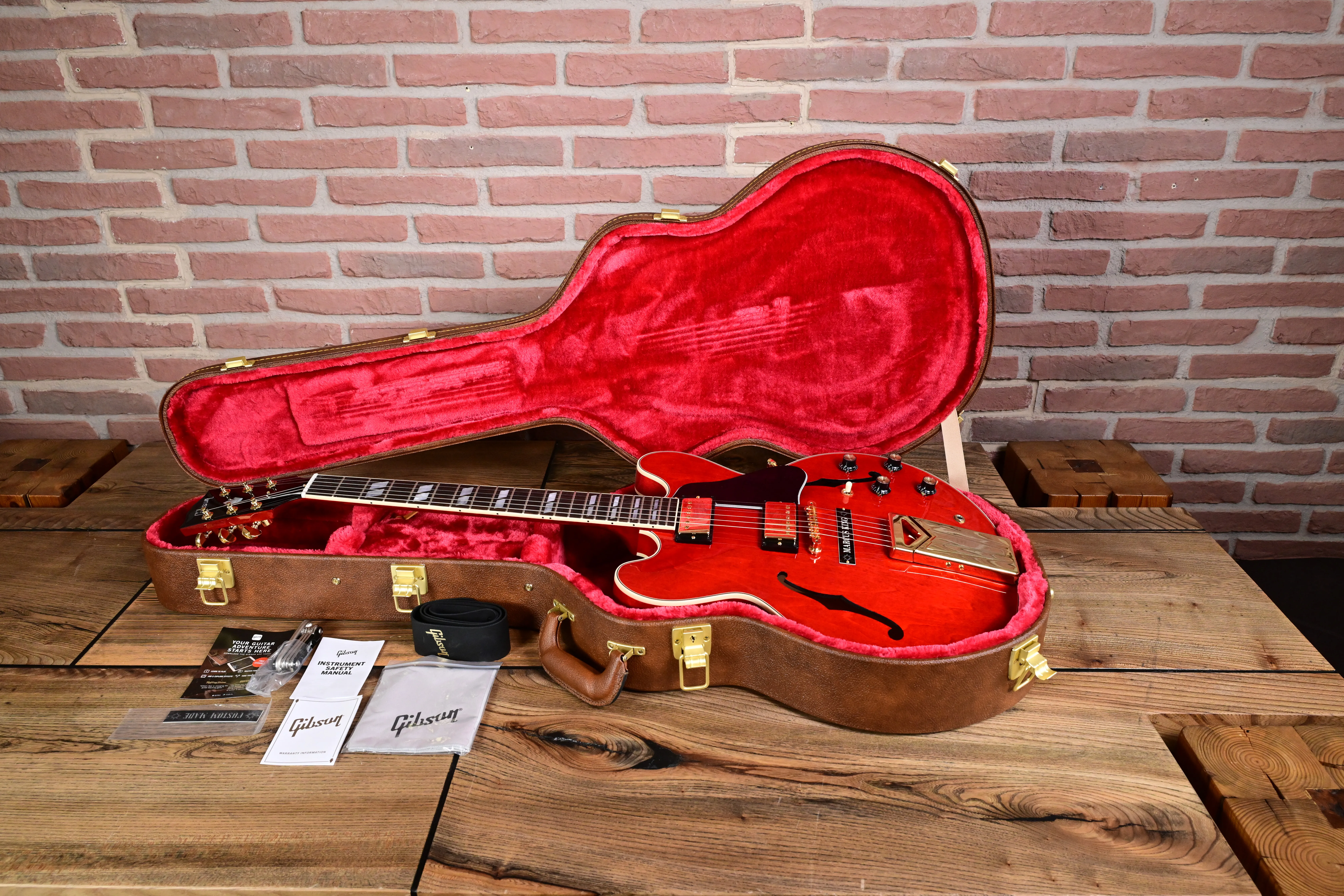 Marcus King ES-345 Sixties Cherry