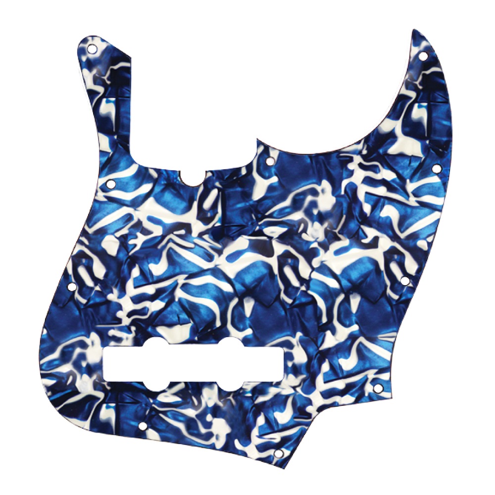 J-Bass Pickguard (DPP JB BSP), Blue Swirl Pearl