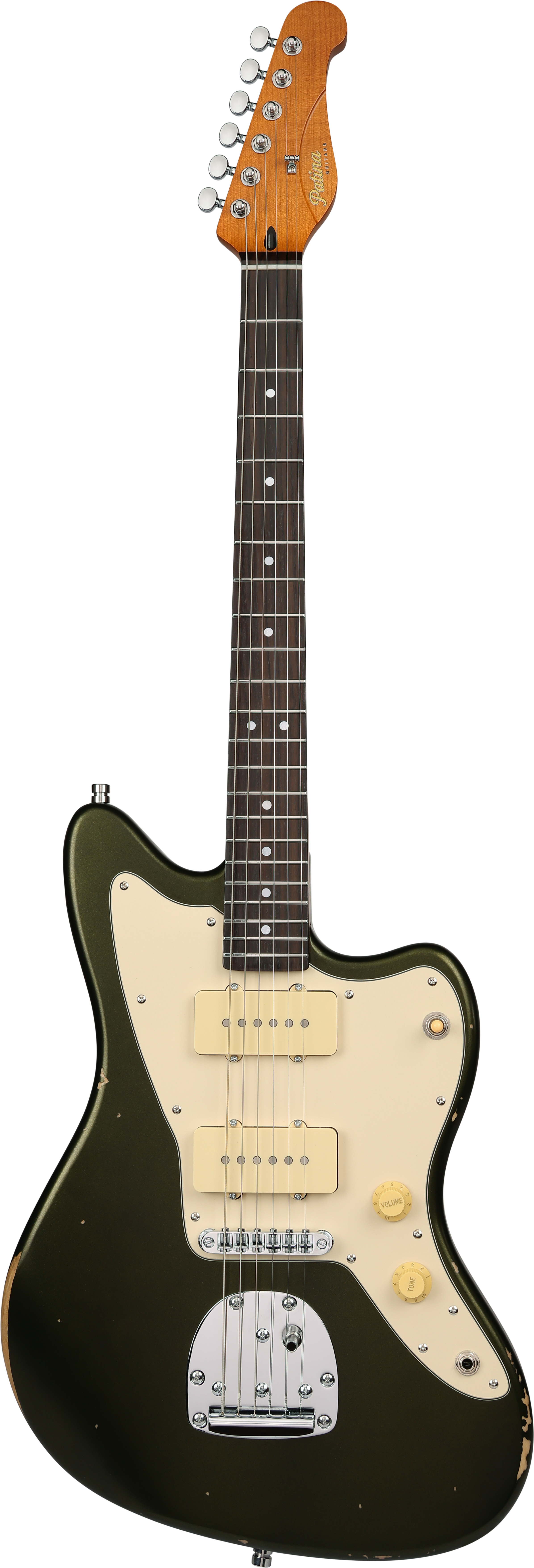 PJ-6 Sherwood Green Relic E-Gitarre