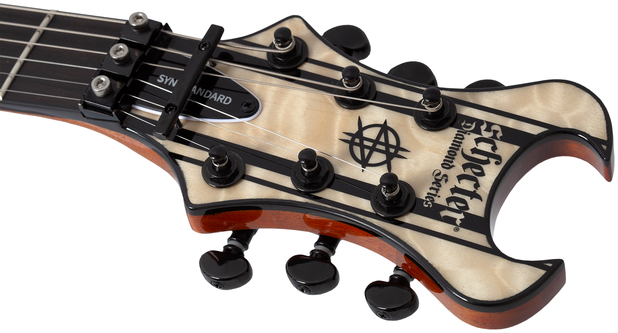 Signature Synyster Standard Plus FR Gloss Natural E-Gitarre