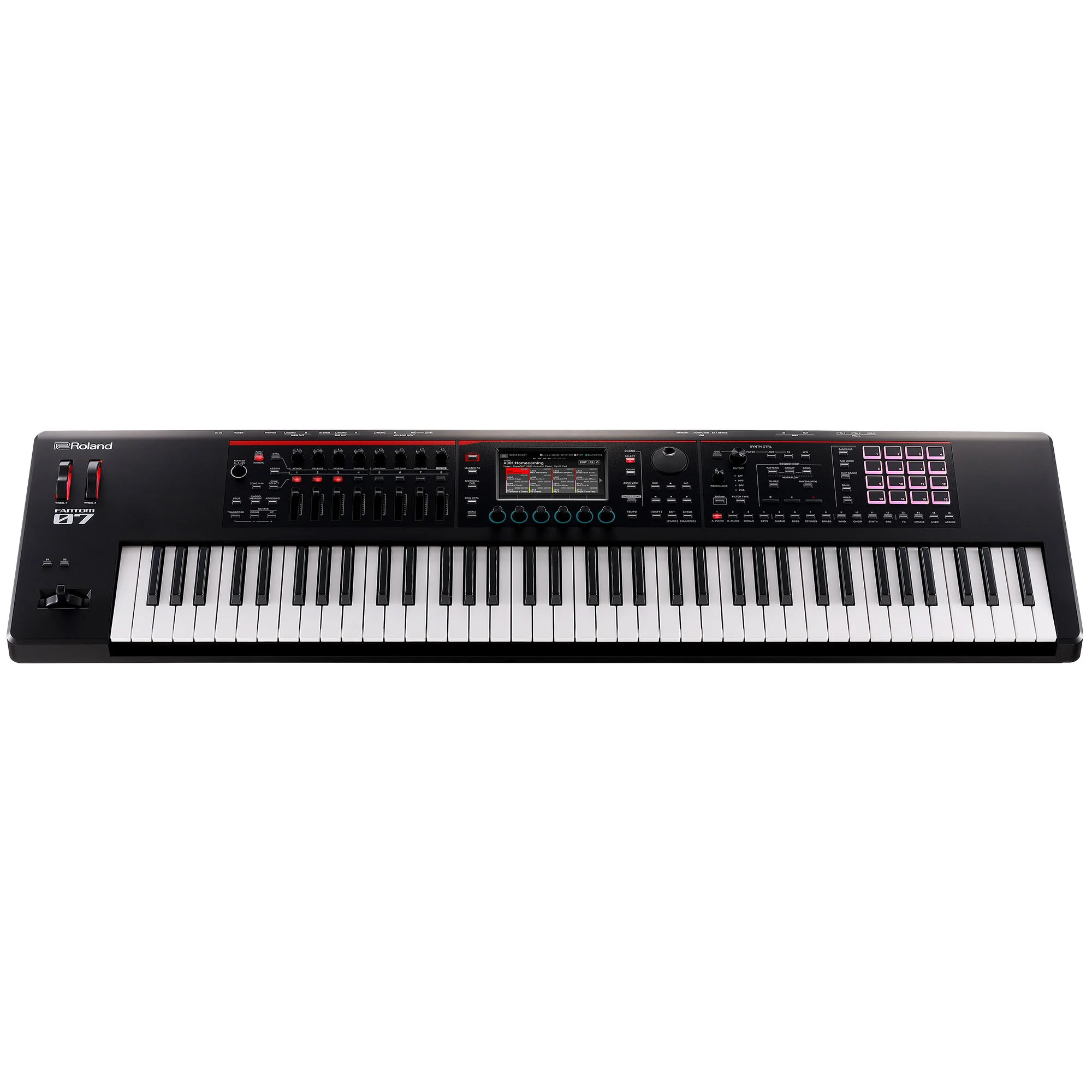 Roland Fantom-07 digitales Keyboard mit Display