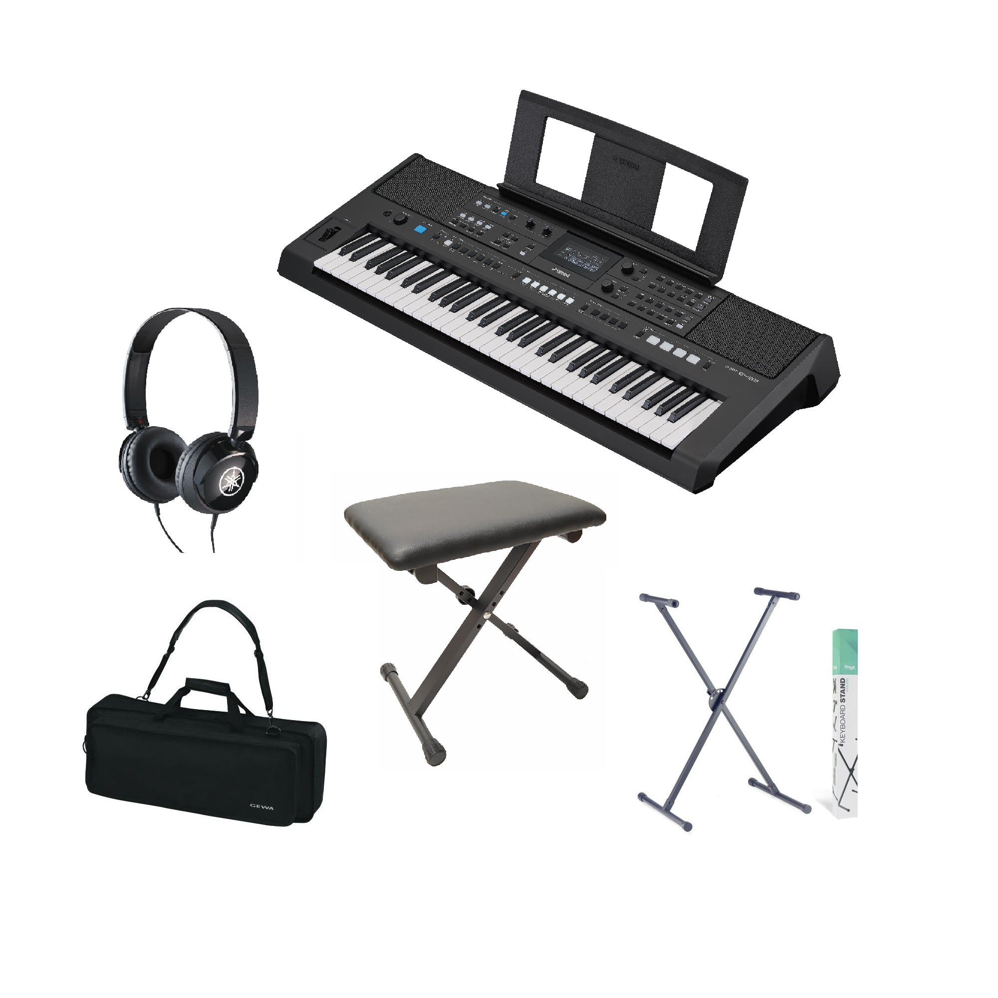 PSR-E483 Deluxe Bundle