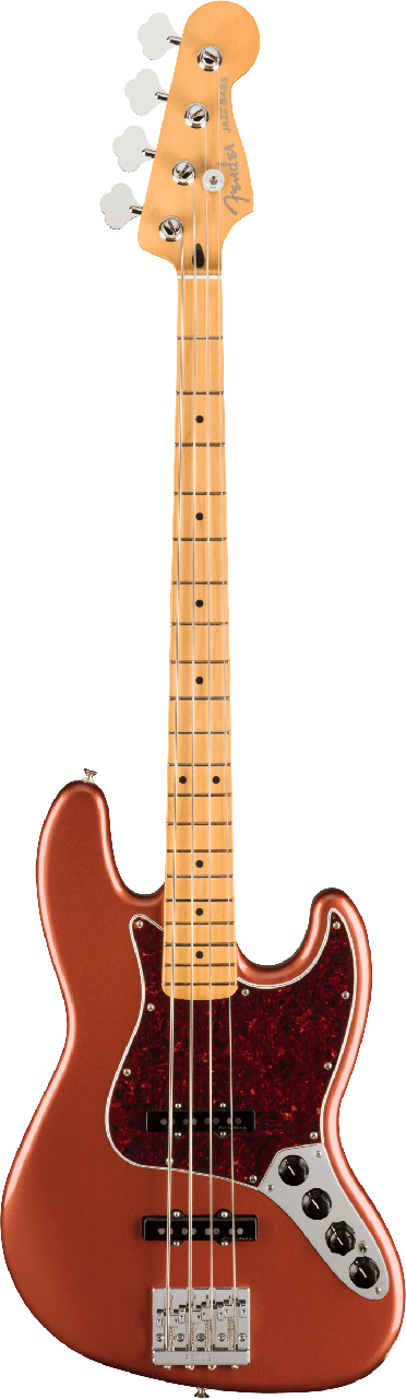 Player Plus Jazz Bass®, Maple Fingerboard, Aged Candy Apple Red