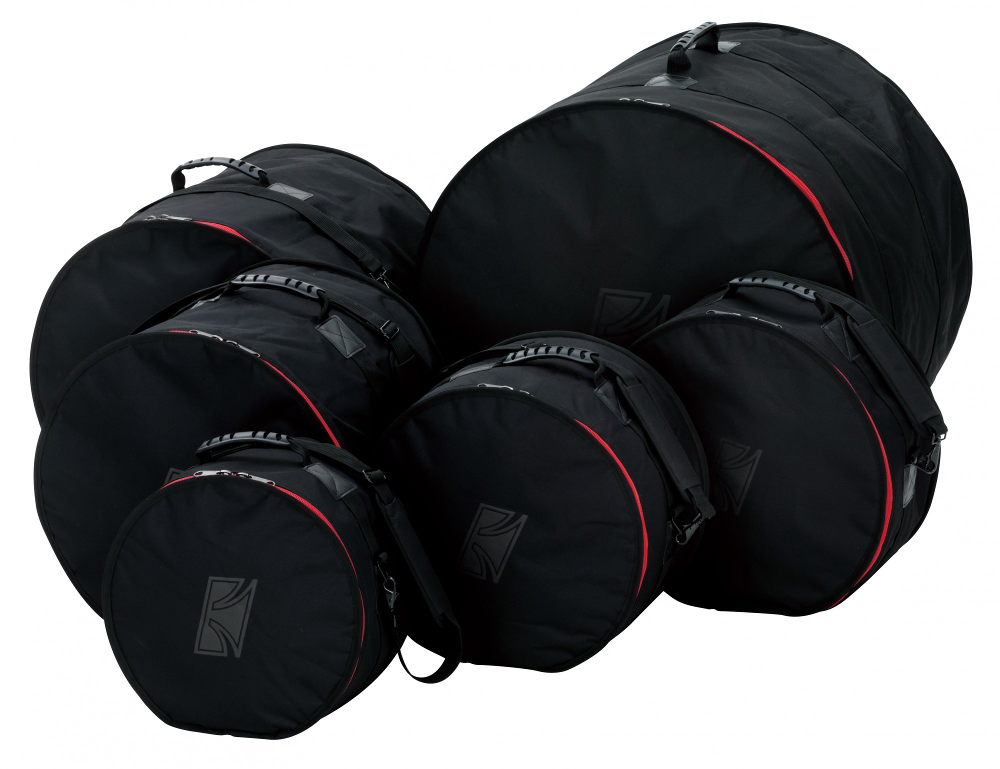 DSS62S - Standard Drum Bag Set - 18x22BD, 8x10TT, 9x12TT, 14x14FT, 16x16FT, 6.5x14SD