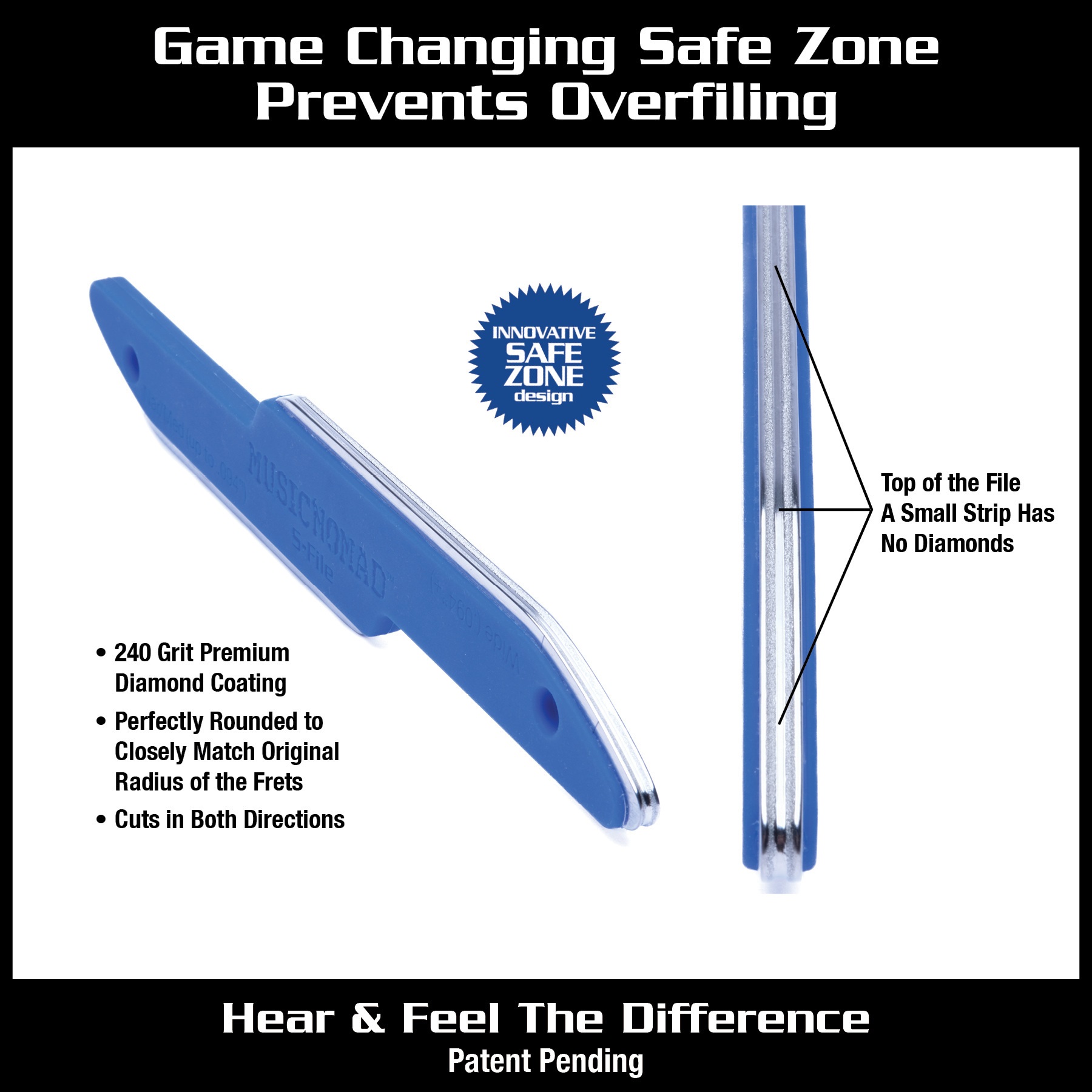 Diamond Coated Crowning File MN850