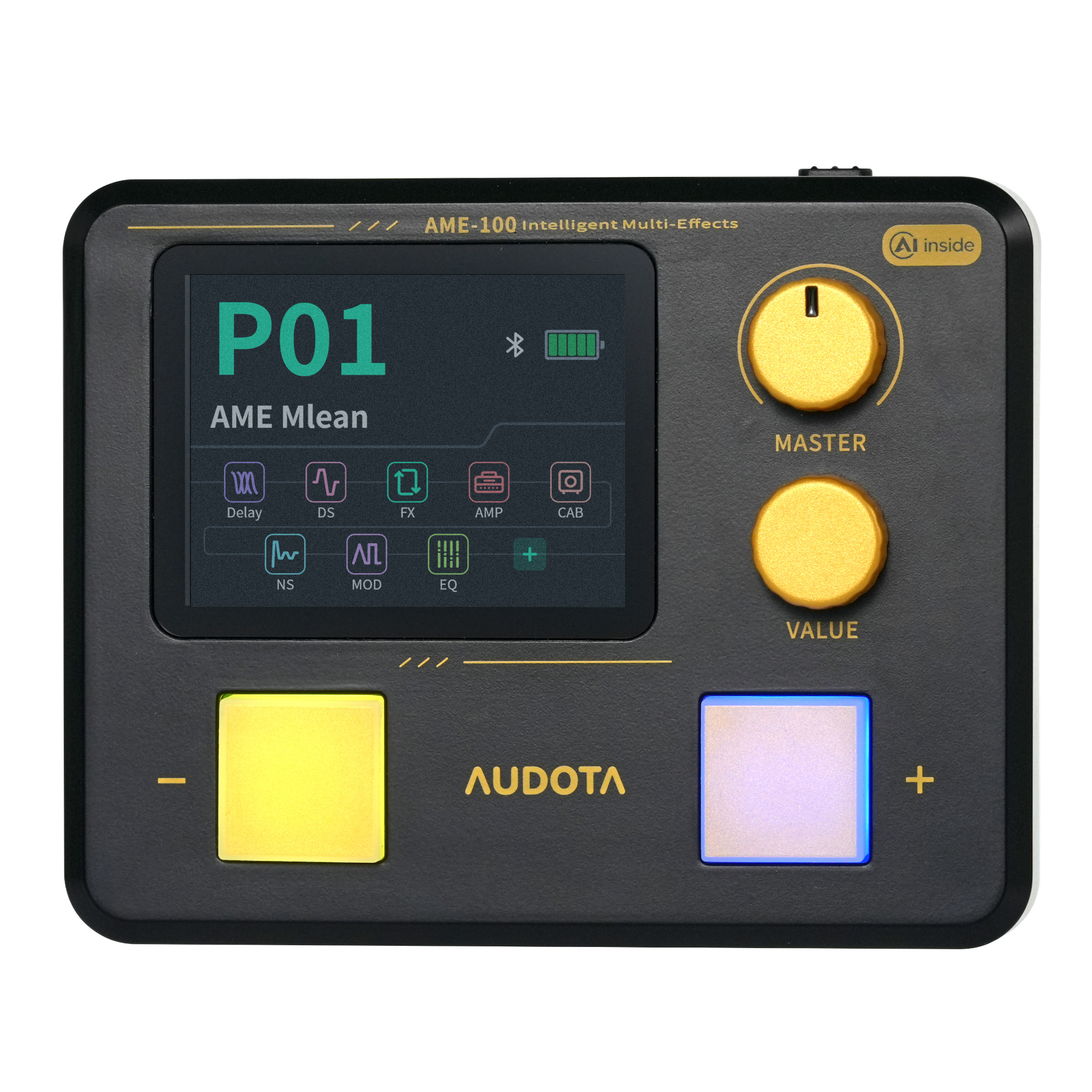 AME-100 Intelligent Multi-Effects, Jazz Gold