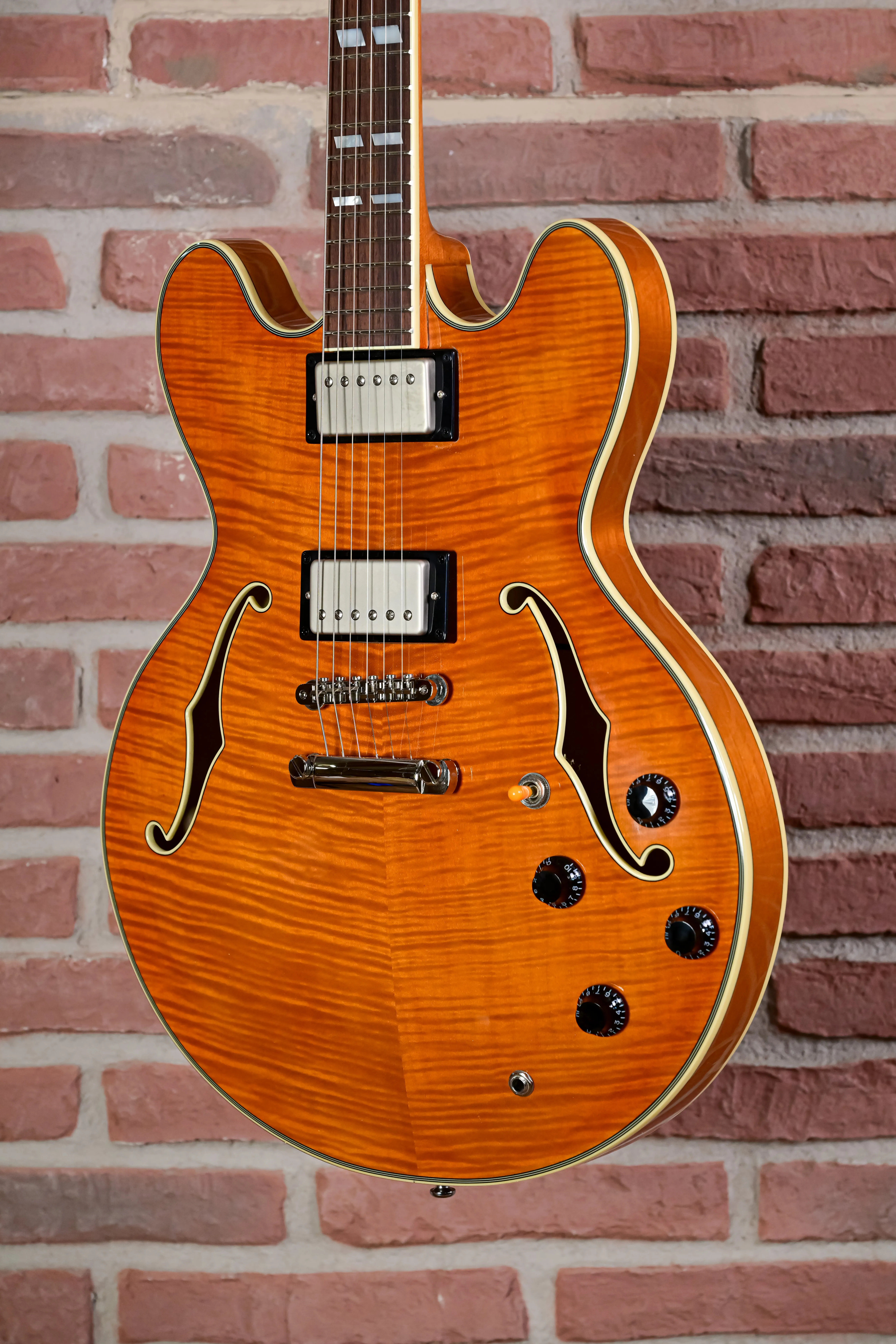 CR Thinline 35 FM Vintage Blonde Semi-Hollowbody