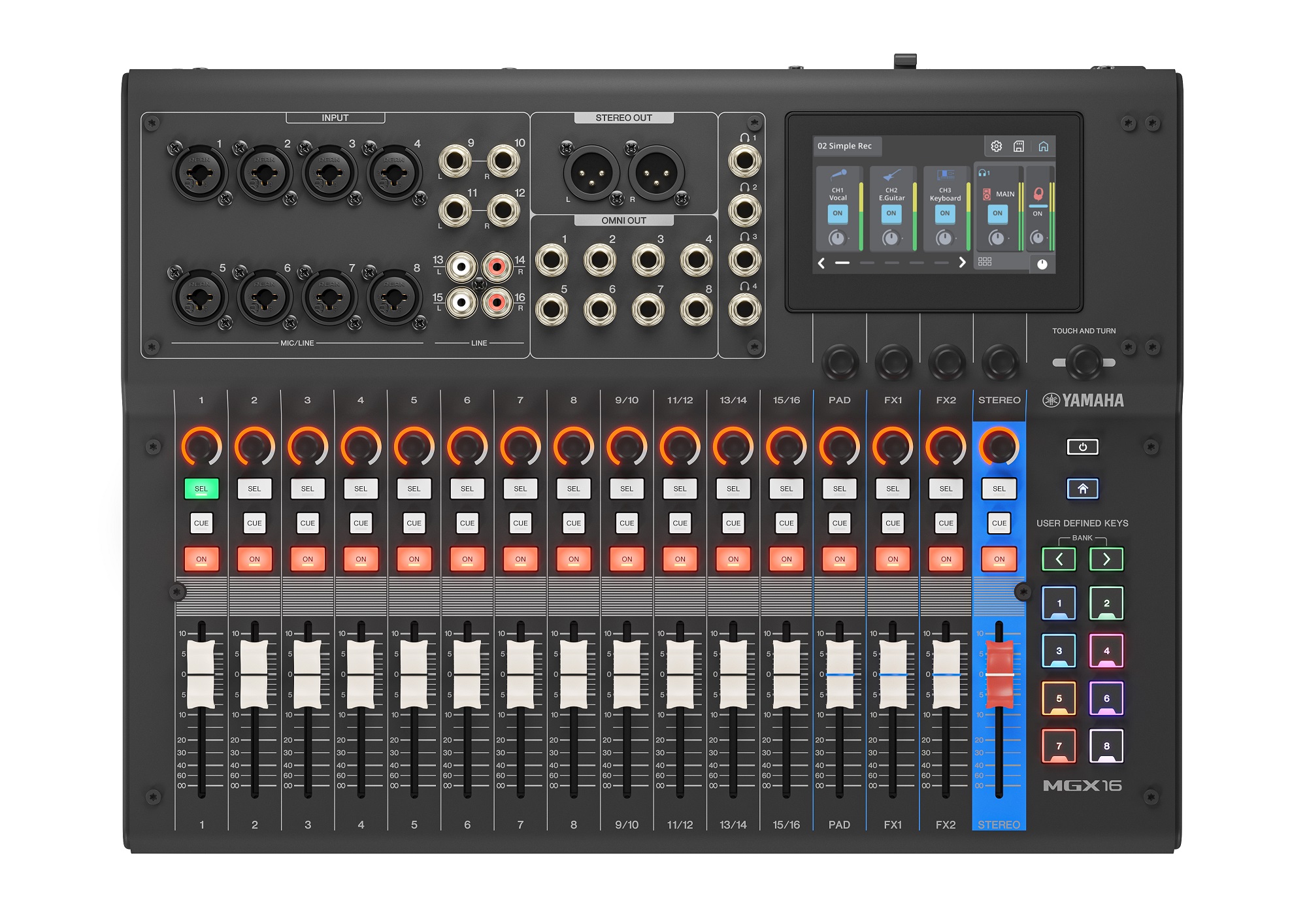 MGX16 BK Digital Mixer