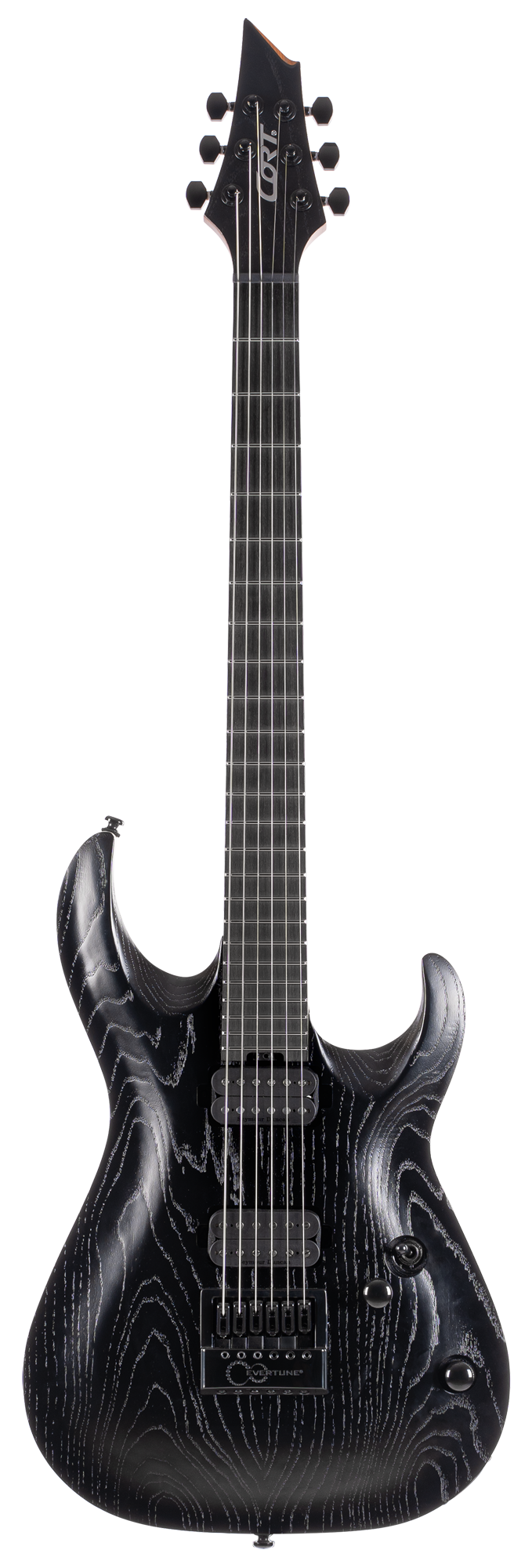 KX700 Evertune Open Pore Black E-Gitarre