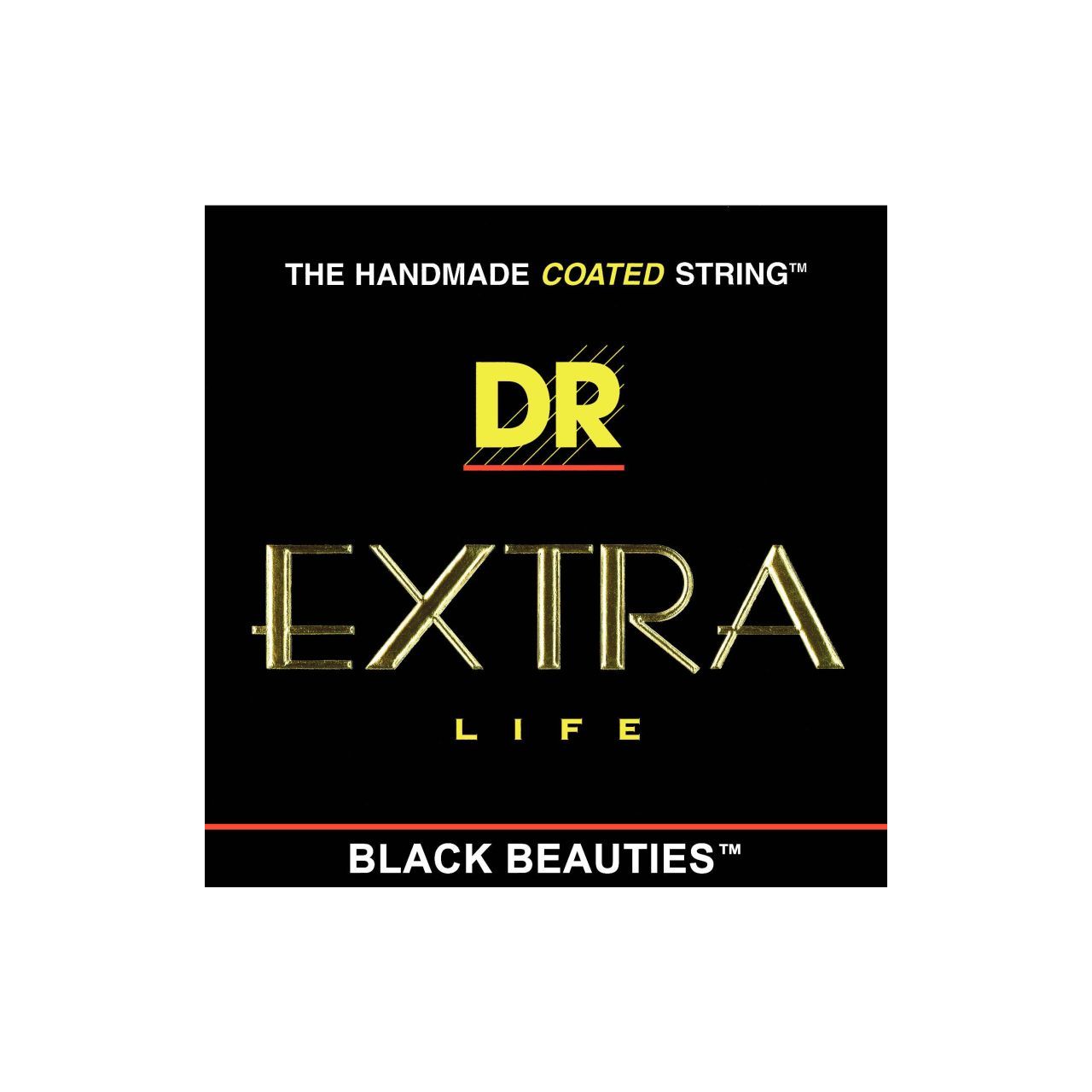 Extra-Life BKE-10 Black Beauties Satz 010"-046" - Medium Extra-Life BKE-10 Black Beauties Satz 010"-046" - Medium