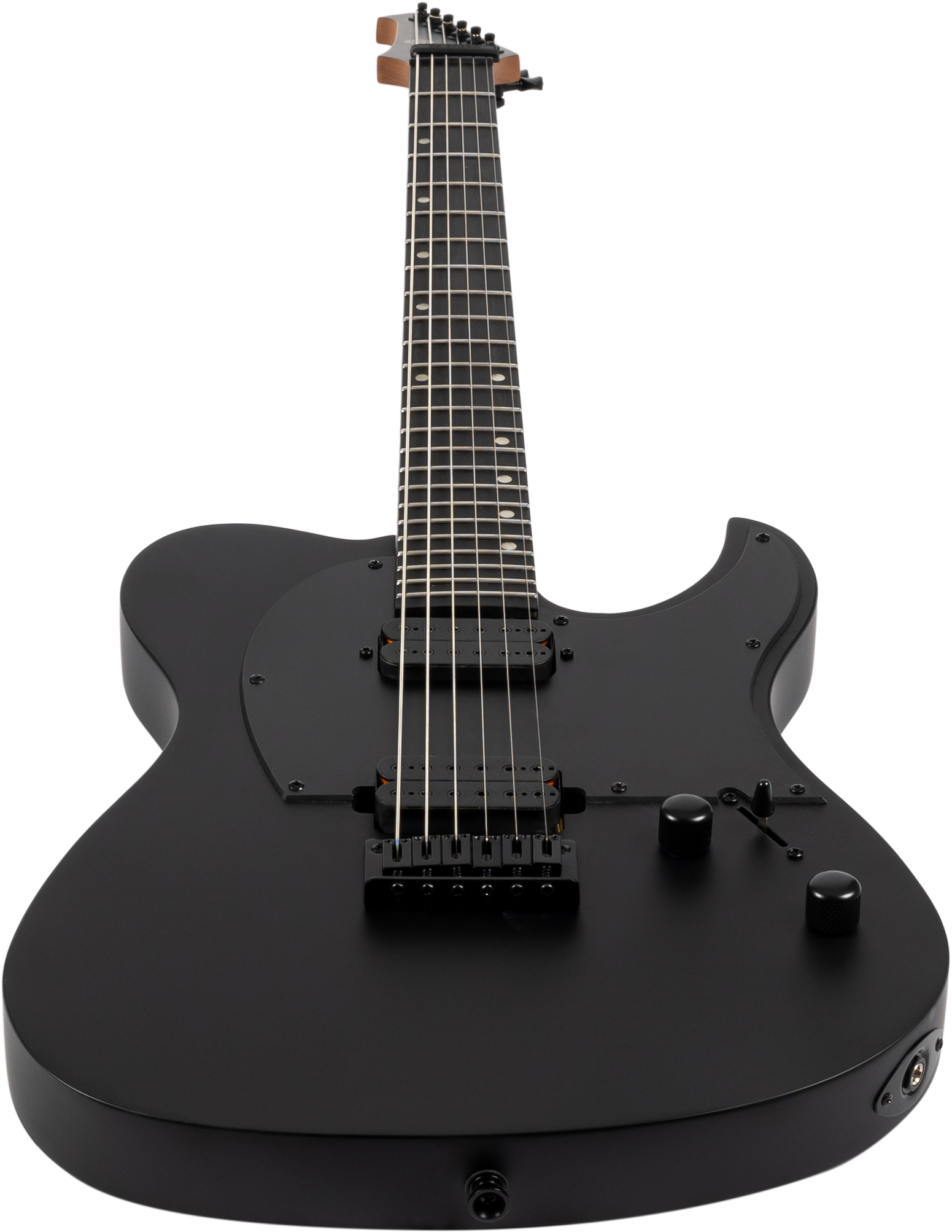 1036796_5 Spira T-400 Baritone MBK Satin Black – Nahaufnahme des Korpus und der Hardware