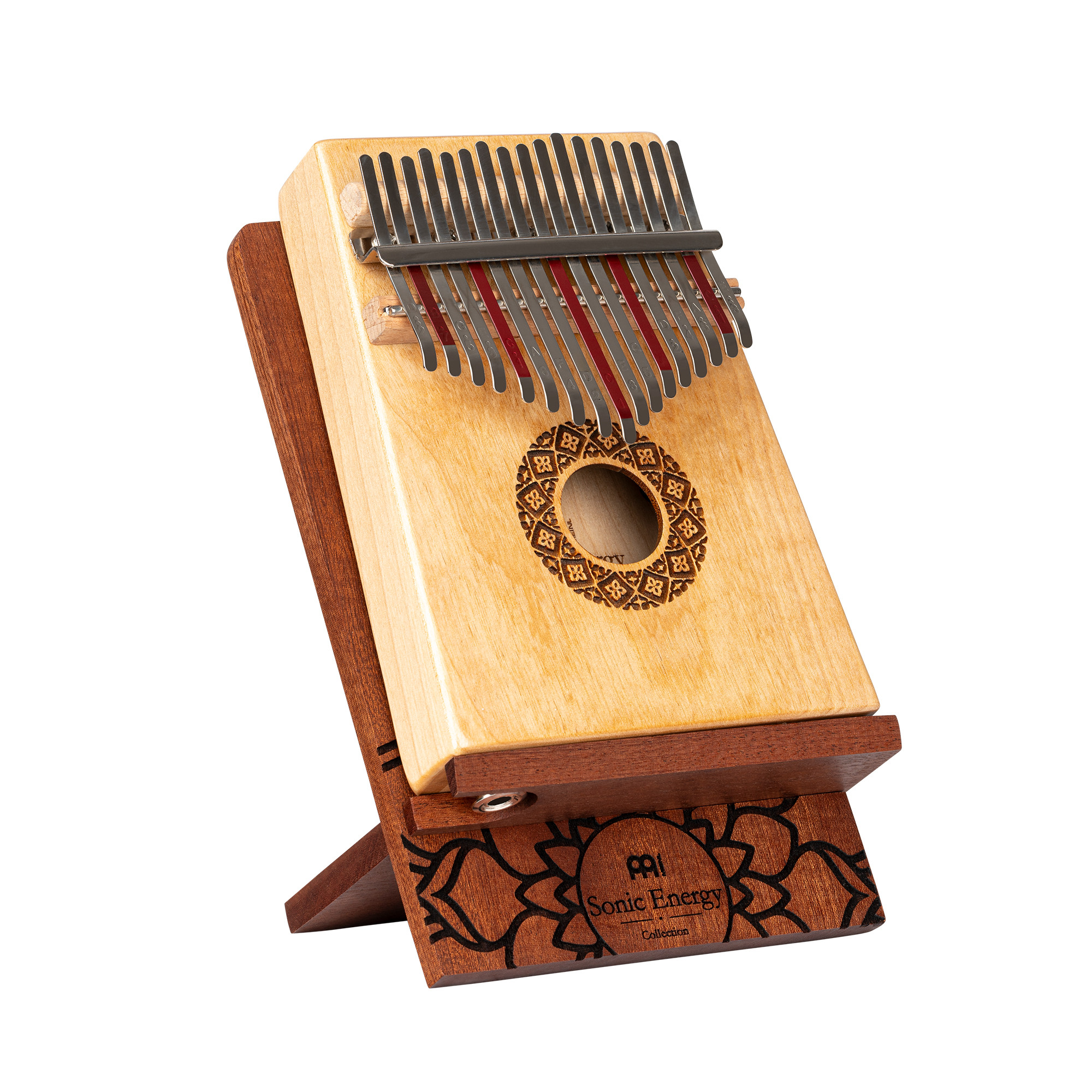 Holder für Kalimbas und Pickup Kalimbas ab 9 Zungen und mehr