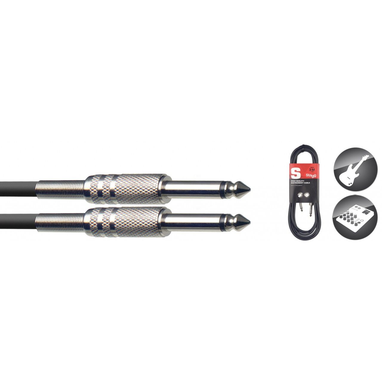 Instrumentenkabel Klinke 3m