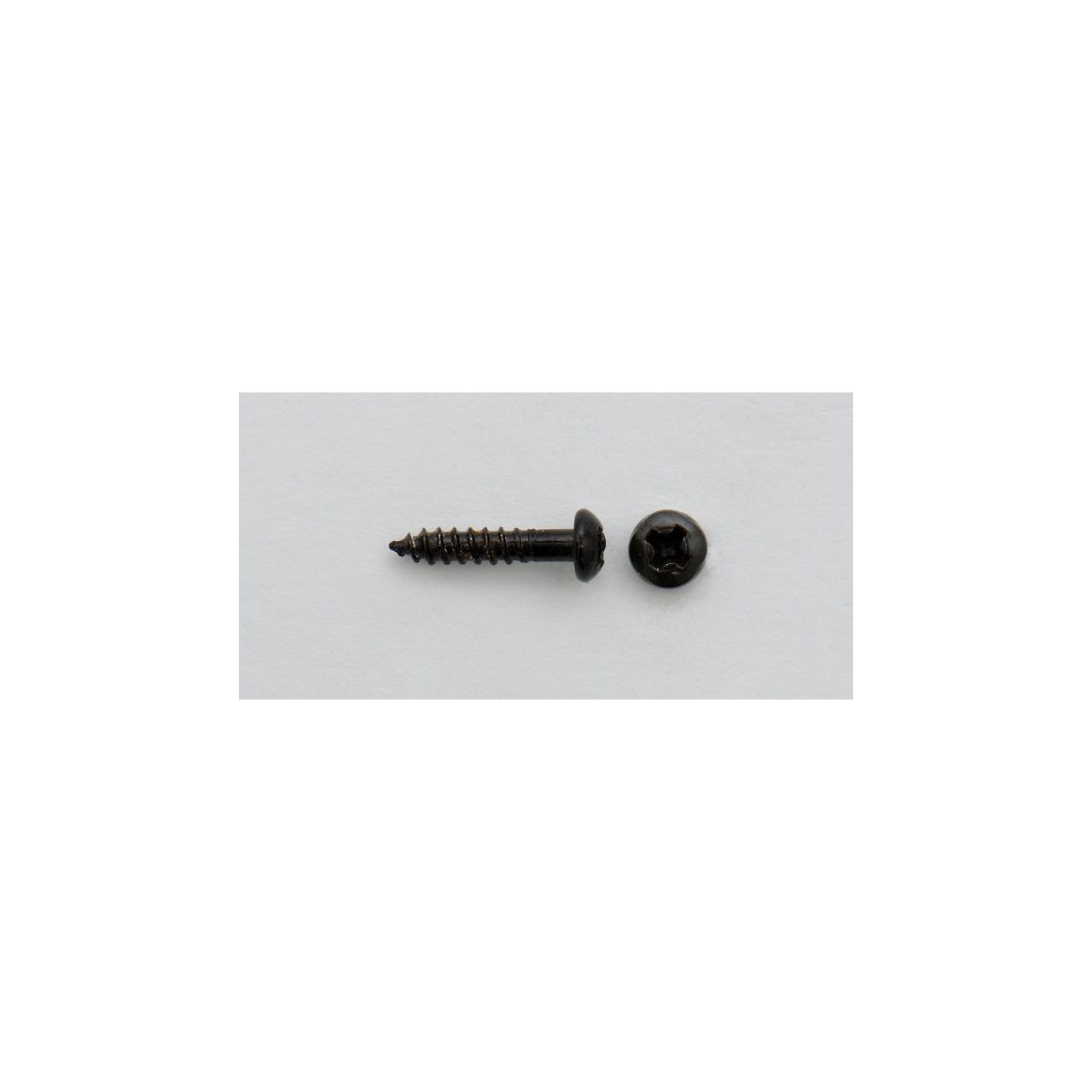 SR07B Mechanik-Schraube, 2,2 x 9,5 mm, schwarz