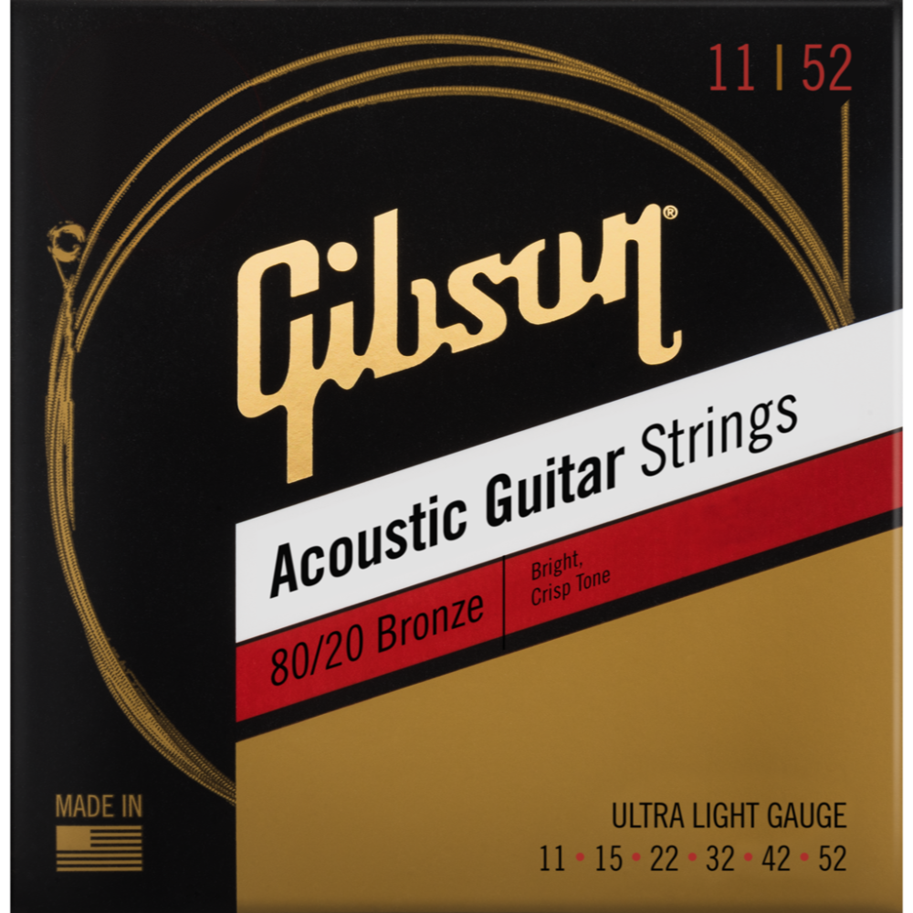 80/20 Bronze Acoustic Guitar Strings 011-052