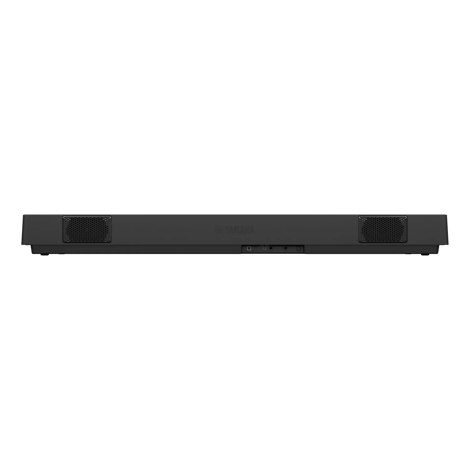 Rückseite des Yamaha P-145BT mit USB- und Netzanschluss