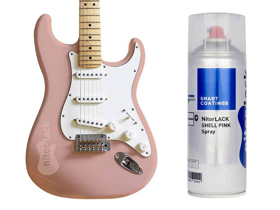 Nitrocelluloselack Shell Pink - 400ml Aerosol