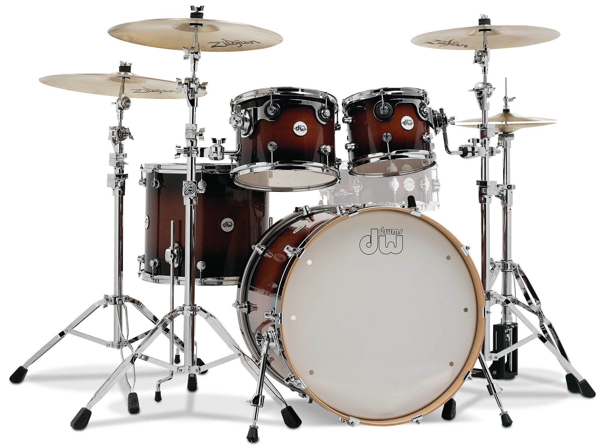  Design 4-Piece Kit Tobacco Burst