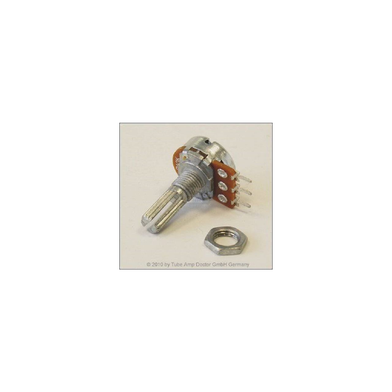 Potentiometer, B100K LIN, PC Mount 