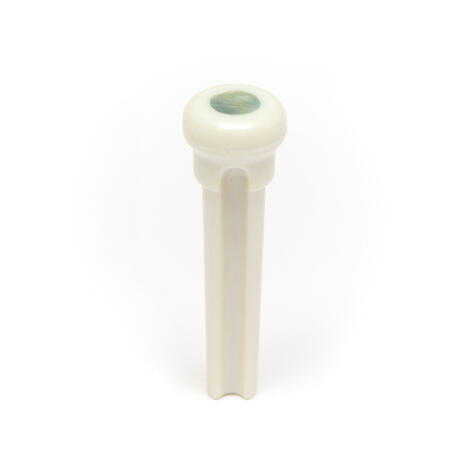TUSQ PP-1000-00 Bridge Pins White with Paua Shell Inlay