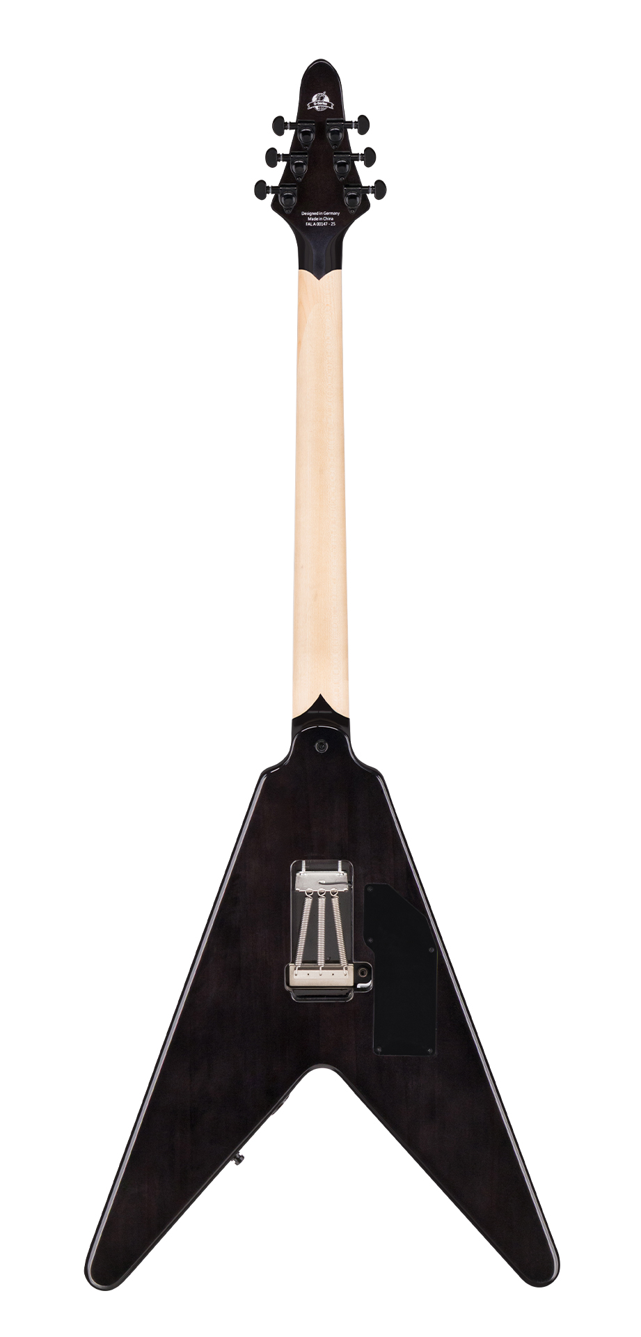Artist Line Breaker WH-1 - Nirvana Black Transparent High Polish E-Gitarre