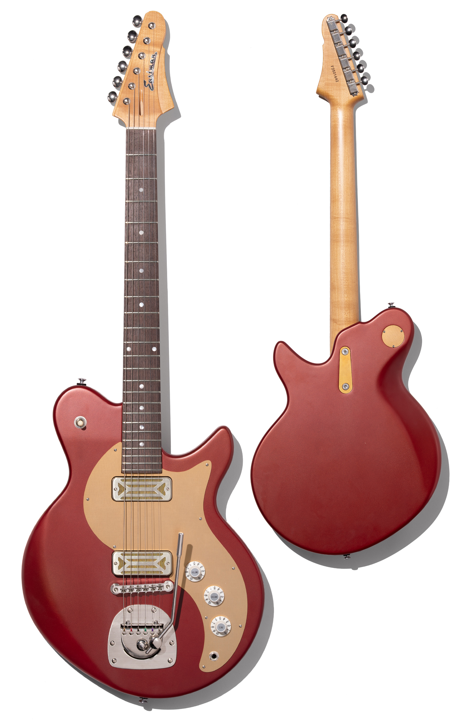 Fullertone Offset '62 Dakota Red E-Gitarre