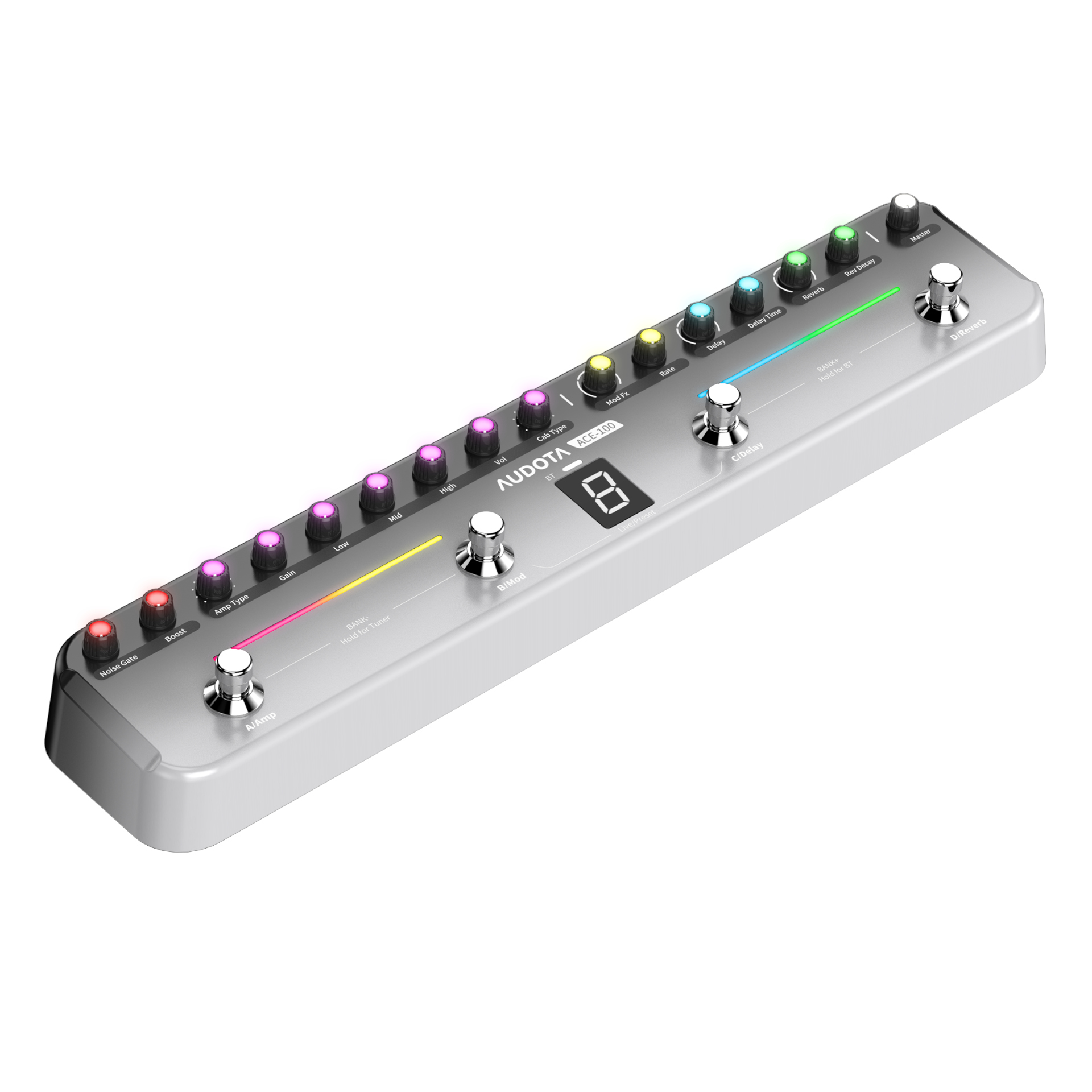 ACE-100 Intelligent combined effects pedal