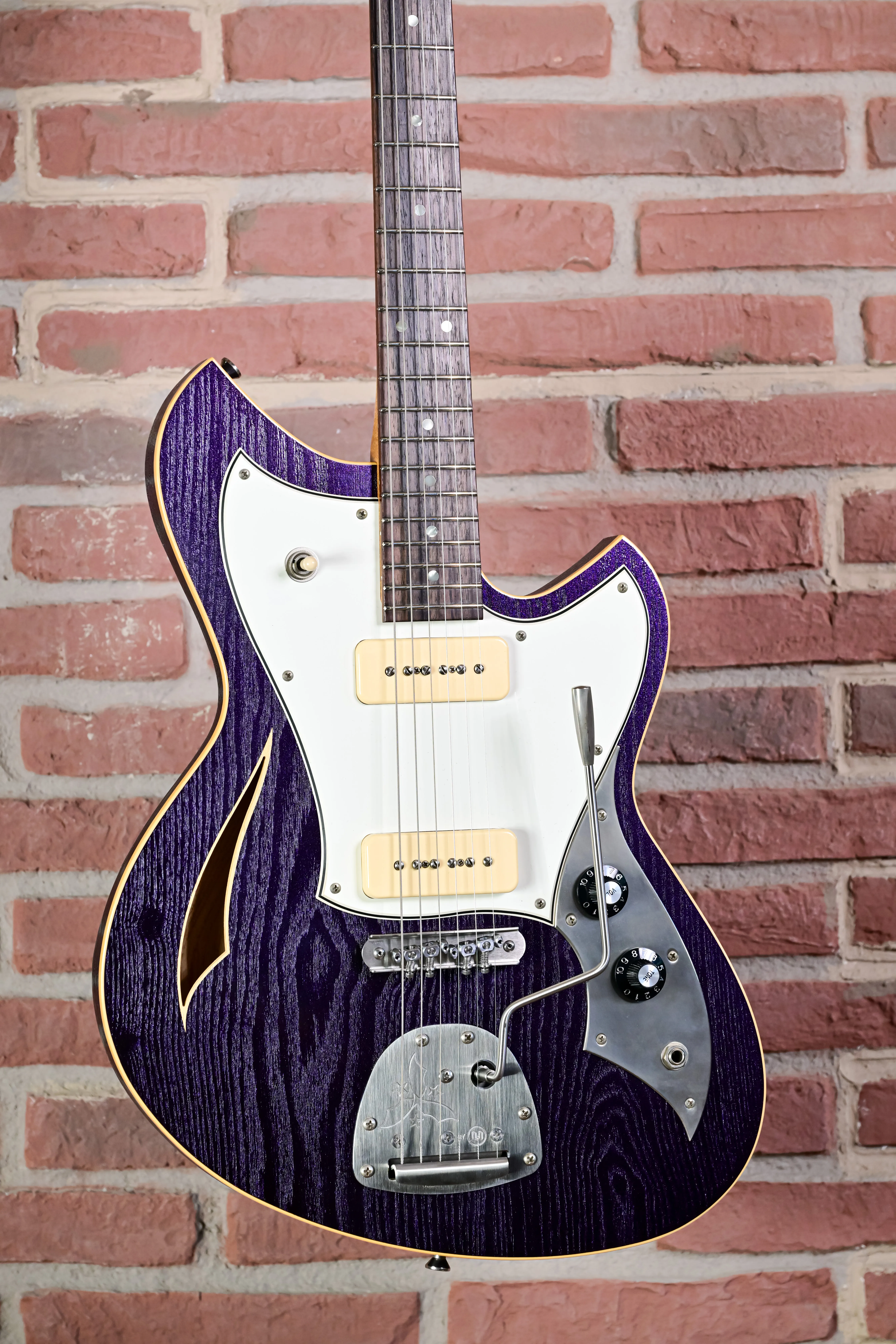 Miris J Purple Stranger 3-Ply Parchment Extra Light Distress