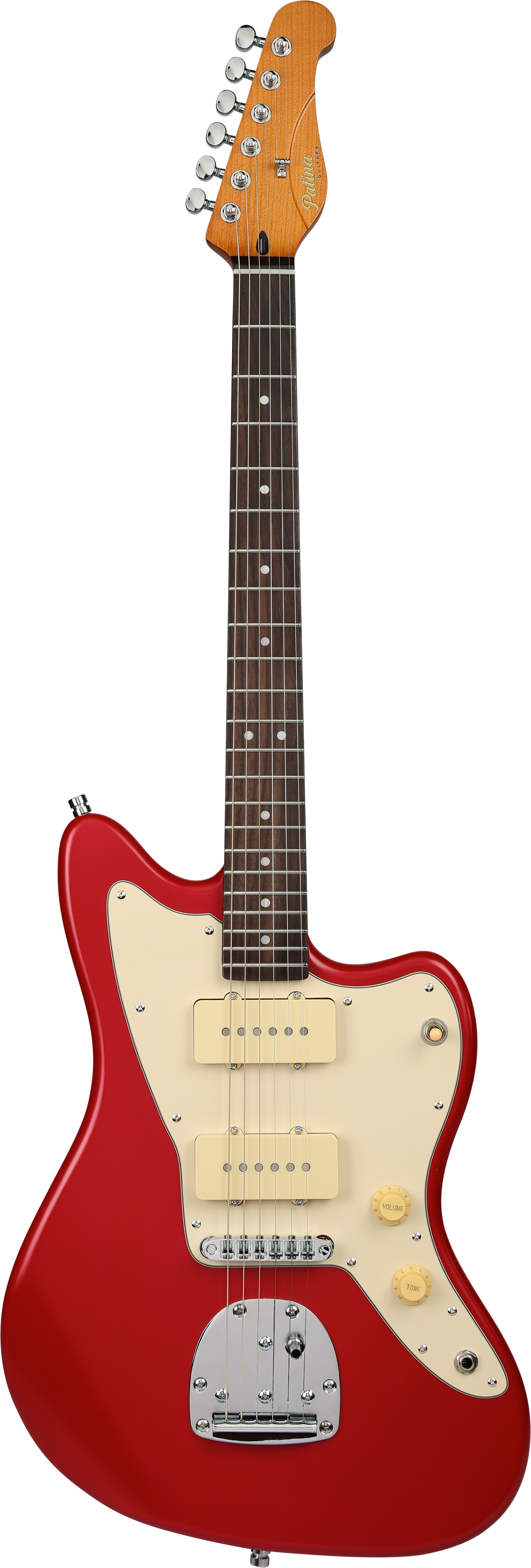 PJ-3 Candy Red P90 E-Gitarre
